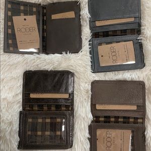 Brazilian leather elegant man wallets